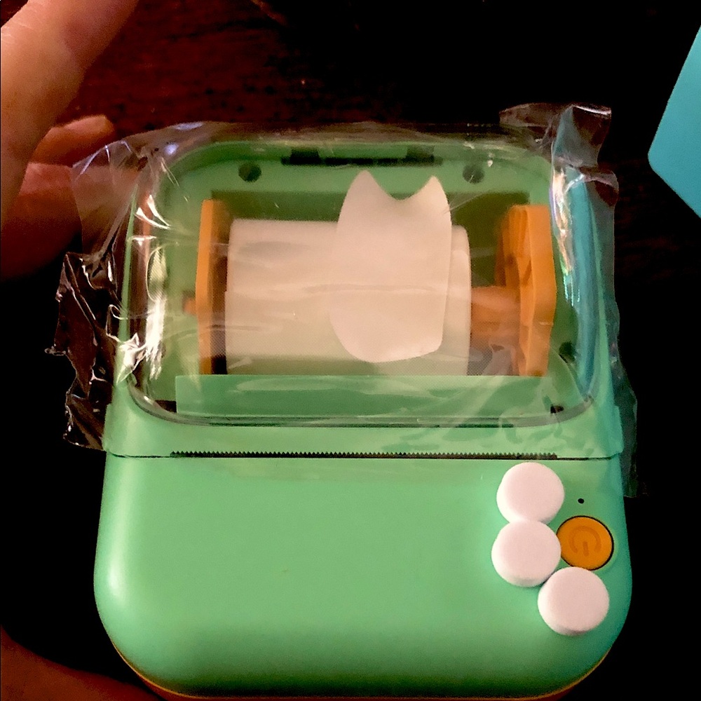 Portable Green Mini Printer